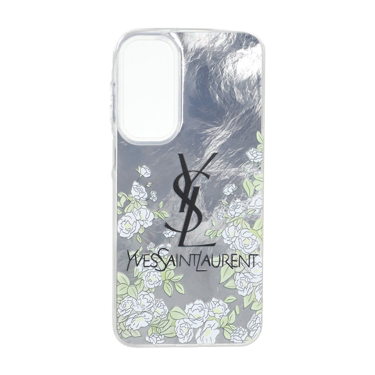 قاب طرح YSL گل رز اطلسی مناسب برای سامسونگ گلکسی A16