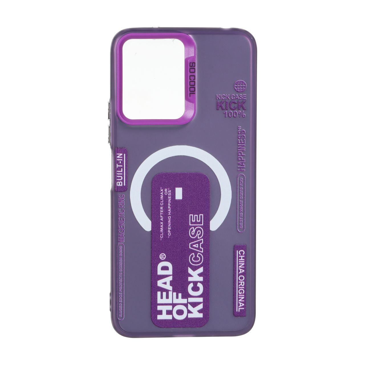 قاب مگ سیف Kick Case طرح SO COOL بنفش مناسب برای شیائومی ردمی 12 و پوکو ام 6 پرو 5G