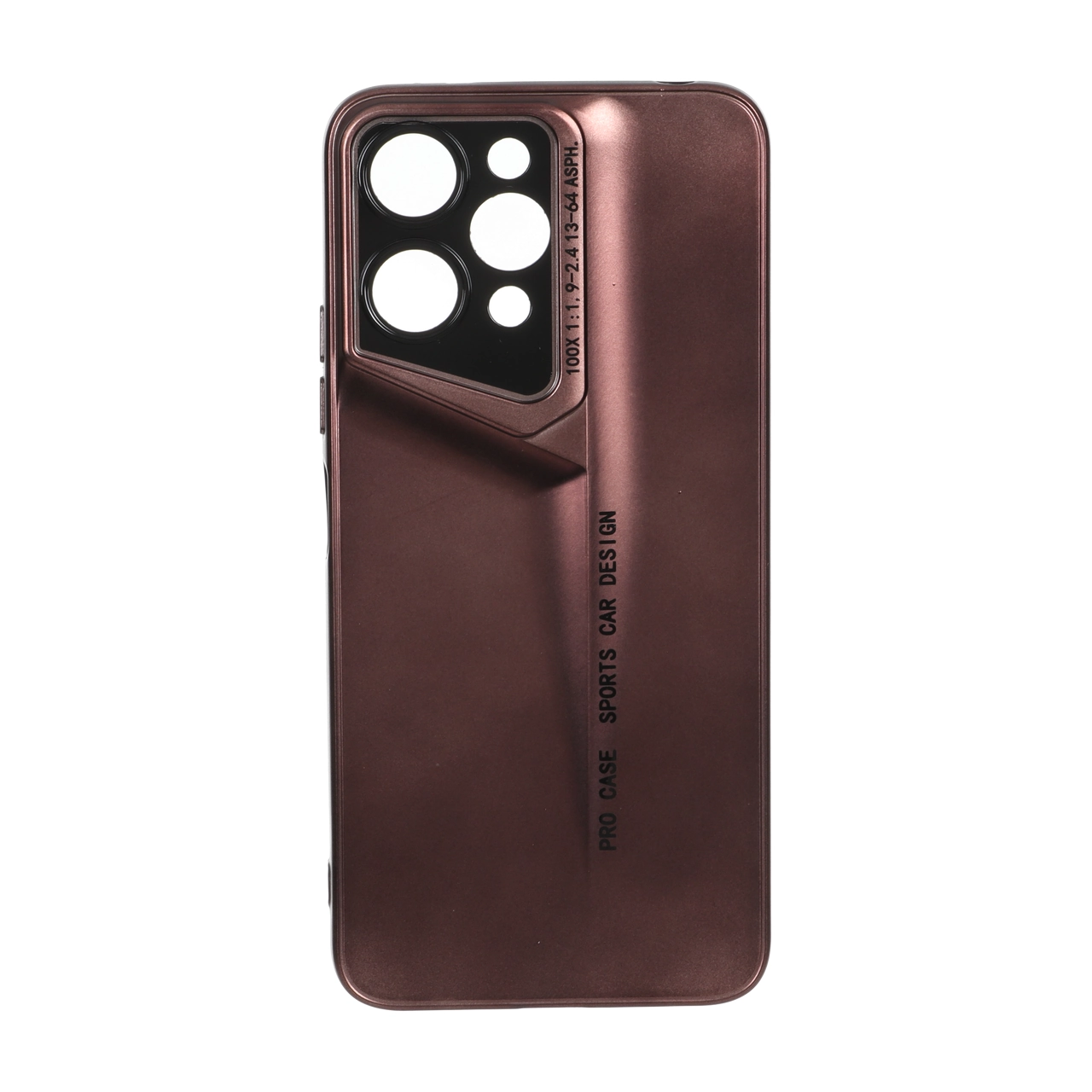 قاب طرح Sports Design متالیک مسی مناسب برای شیائومی ردمی 12 و پوکو ام 6 پرو 5G