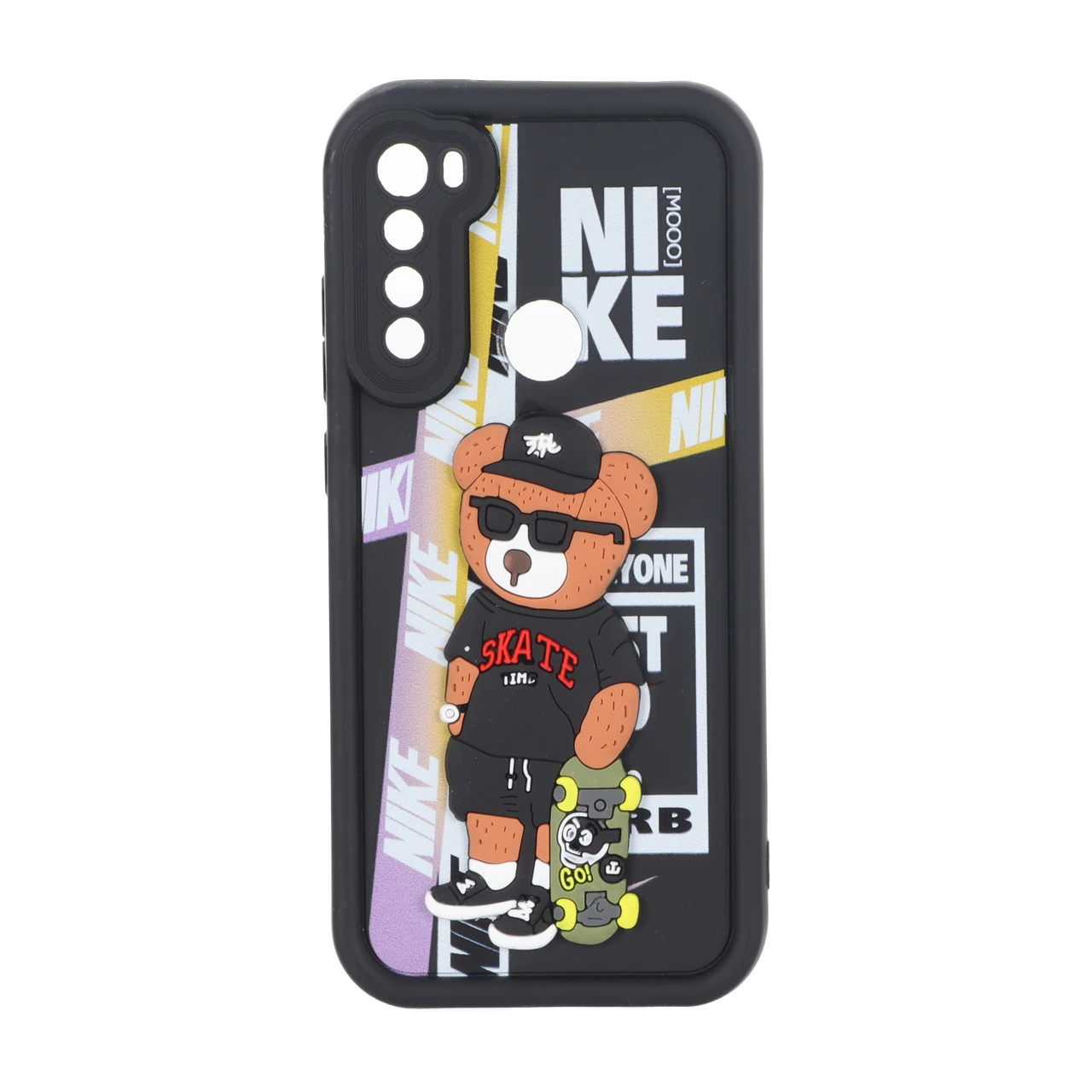 قاب Solid Case عروسکی برجسته Xiaomi Redmi Note 8 - کد 295