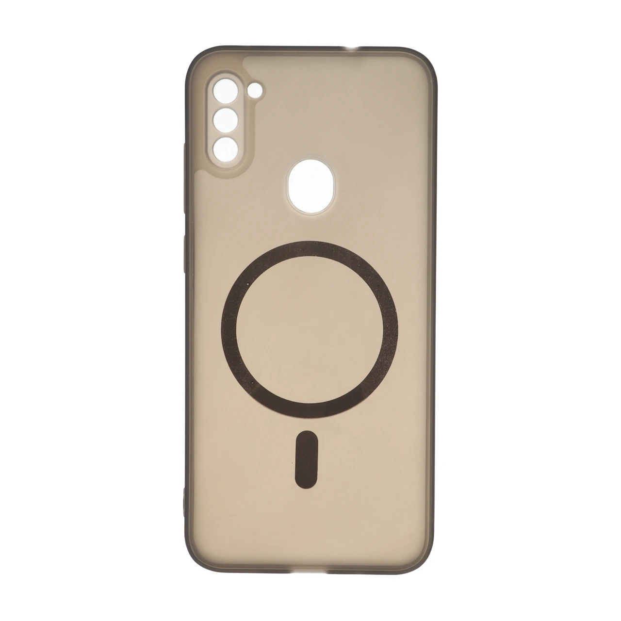 قاب ژله ای مات طرح مگ سیف محافظ لنزدار مناسب برای سامسونگ گلکسی A11 و M11