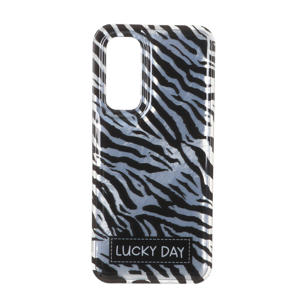قاب طرح گورخری Lucky Day دور ژله ای مناسب برای سامسونگ گلکسی A54