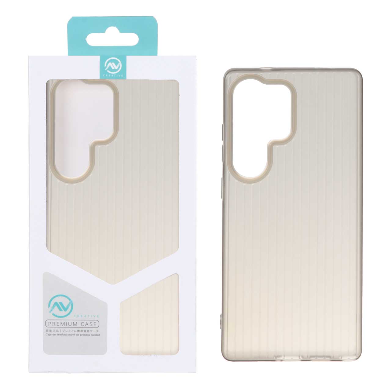 قاب ژله ای طرح Line Case خاکستری مناسب برای سامسونگ گلکسی اس ۲۵ اولترا