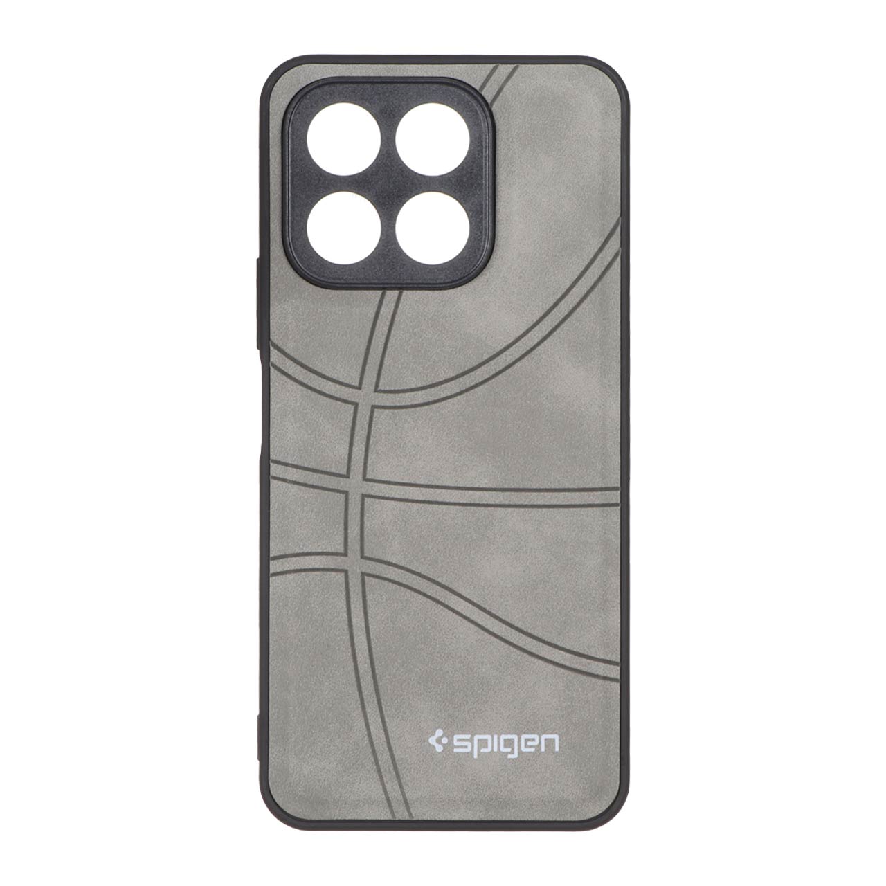 قاب طرح جیر Spigen بسکتبالی مناسب برای Honor X6b طوسی