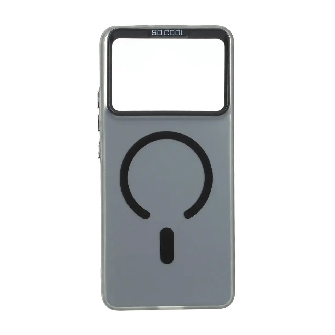 قاب SO COOL طرح مگ سیف مشکی مناسب برای شیائومی پوکو X6 پرو 5G و ردمی K70E