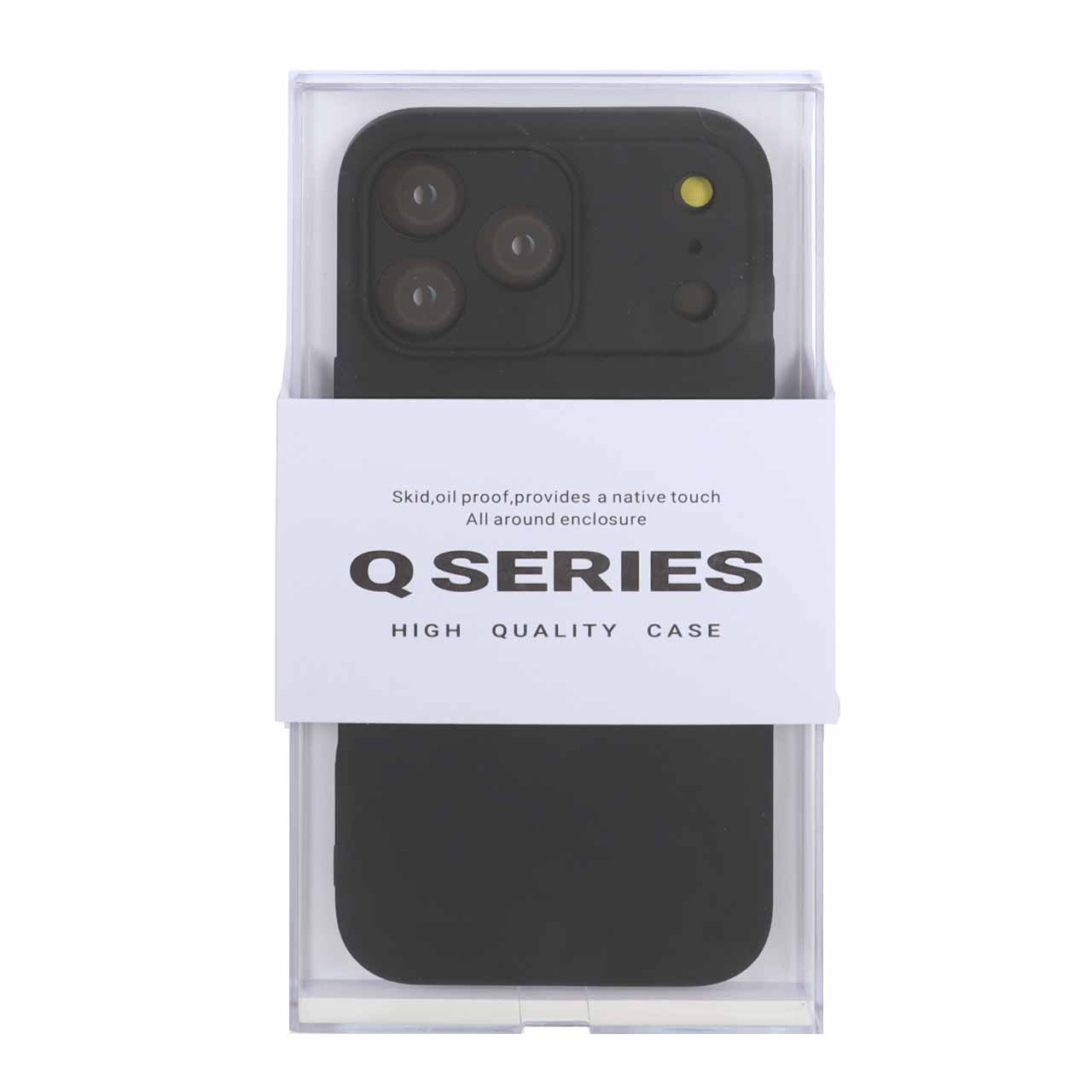 قاب Original KDoo طرح Q Series مشکی مناسب برای آیفون 17 پرو مکس