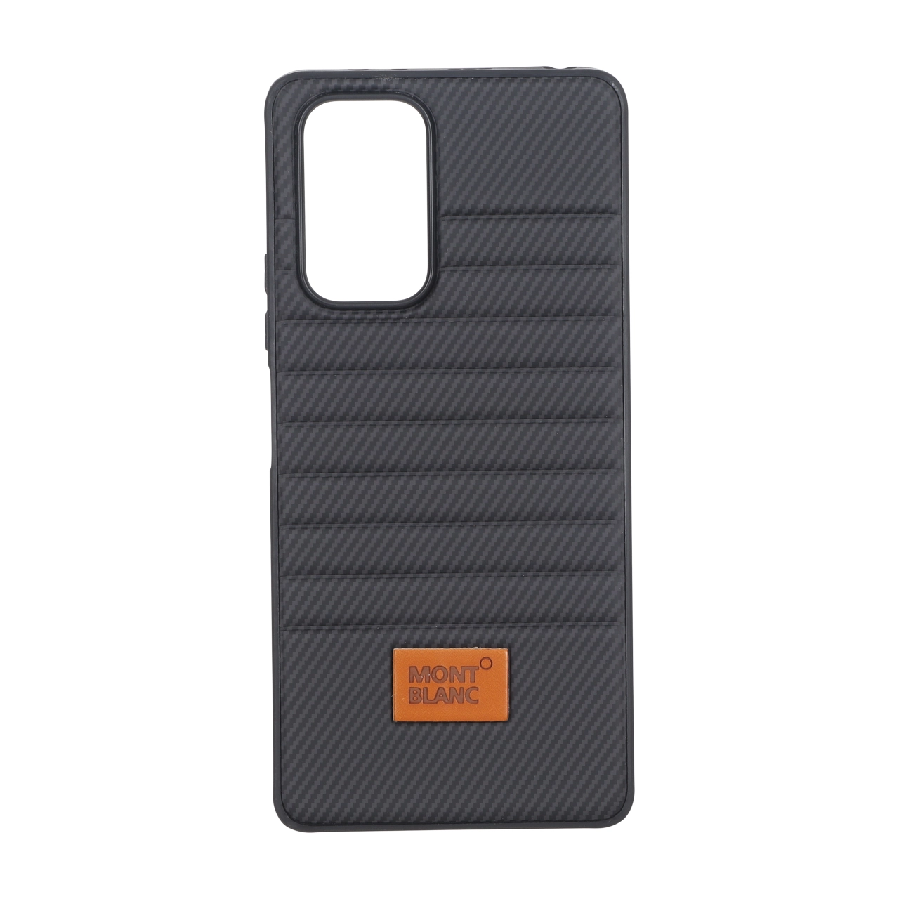 قاب Mont Blanc پافری طرح هاشور Xiaomi Redmi Note 10 Pro 4G / Redmi Note 10 Pro Max - مشکی