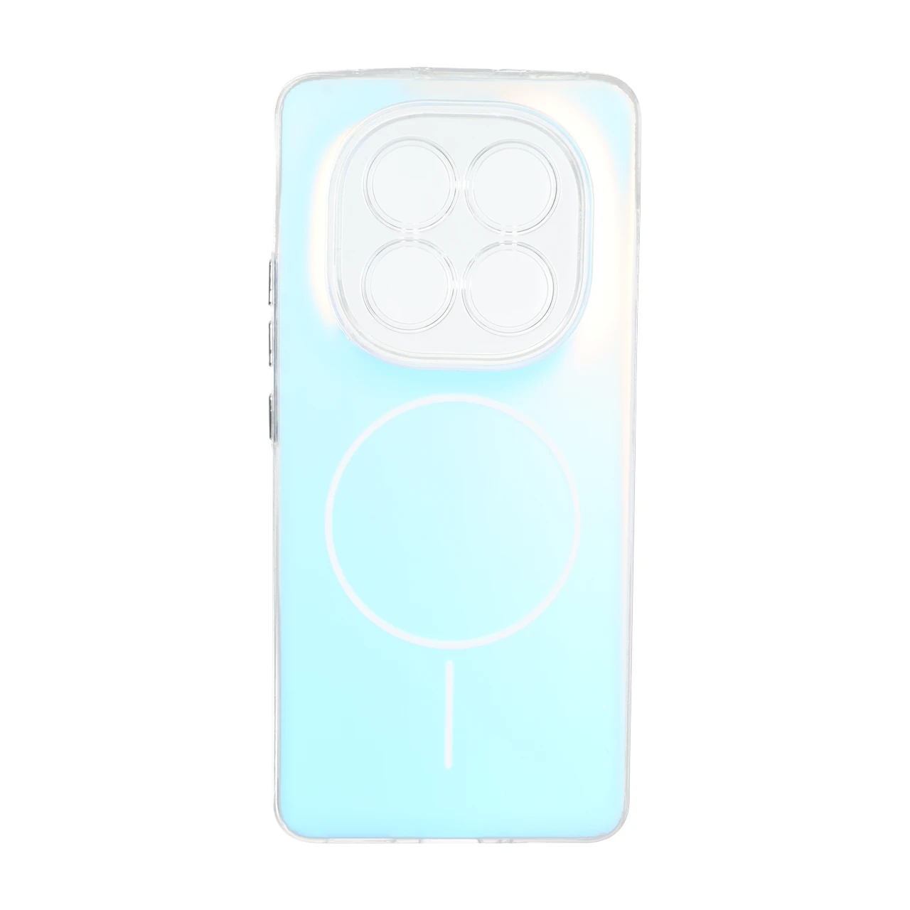قاب SO COOL طرح مگ سیف محافظ لنز شفاف Xiaomi Redmi Note 14 Pro 5G / Redmi Note 14 Pro Plus 5G / Poco X7 5G - هفت رنگ