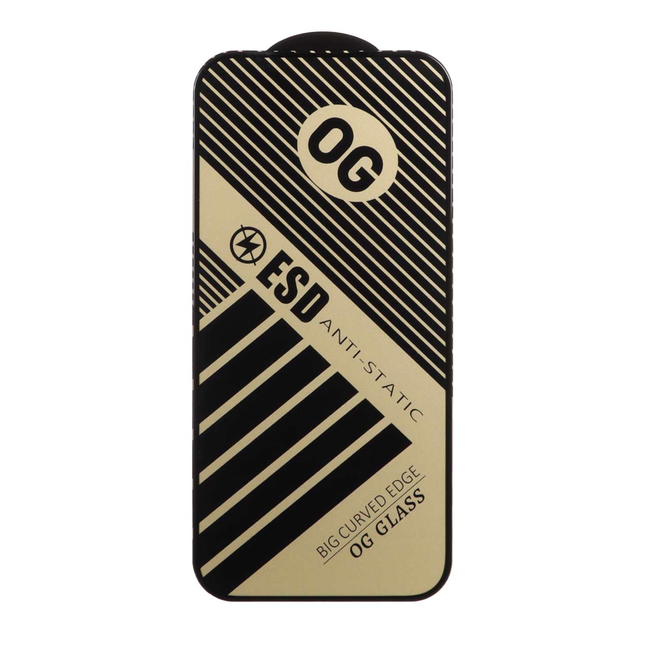 محافظ صفحه نمایش شیشه ای فول کاور OG Anti Static ESD مناسب برای اپل آیفون 16