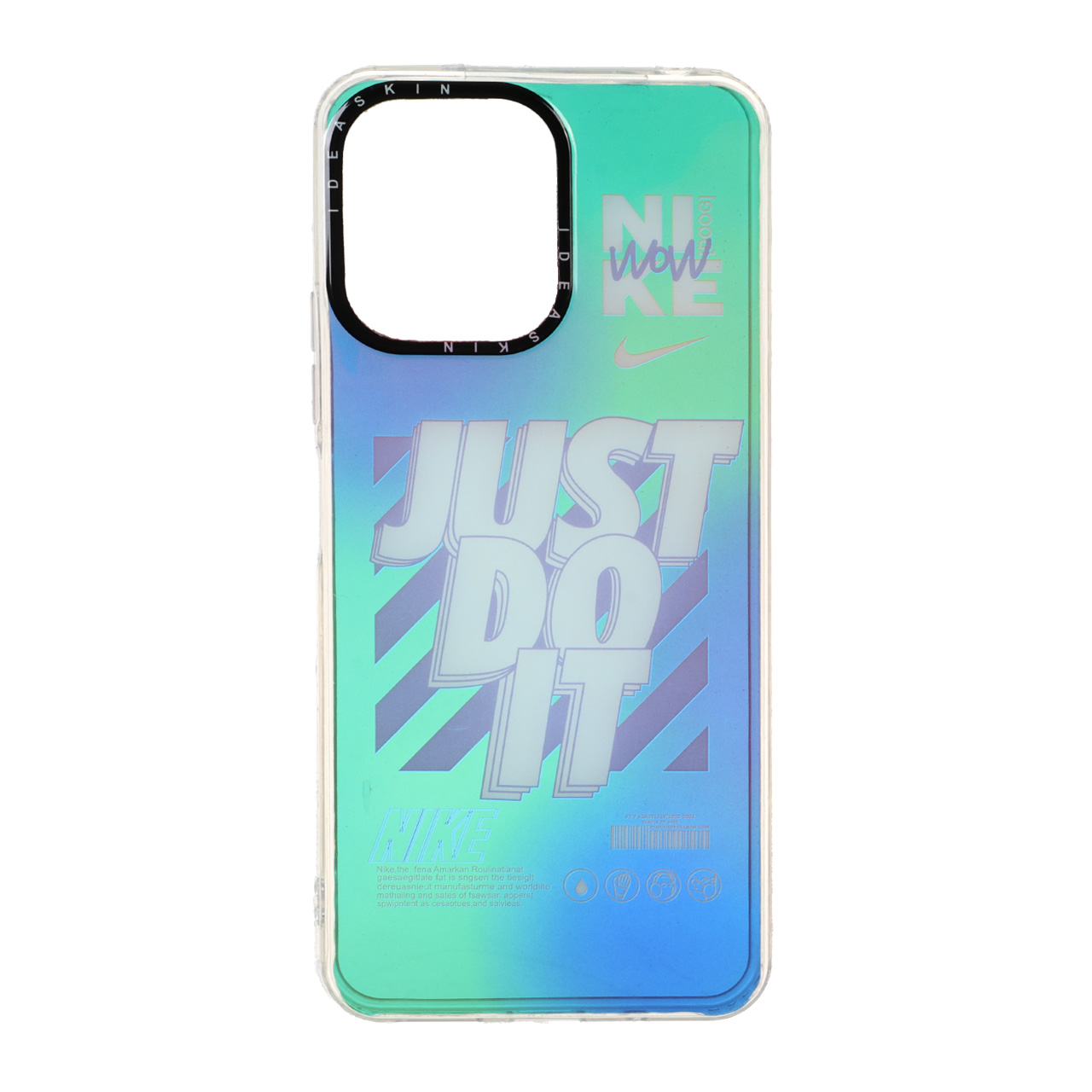 قاب Idea Skin هولوگرامی طرح Just Do It مناسب برای شیائومی ردمی 12 / پوکو ام 6 پرو 5 جی