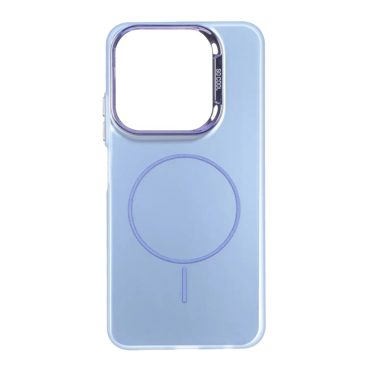 قاب SO COOL طرح مگ سیف Slim مدل Xiaomi Redmi 15C / Poco C85 - آبی