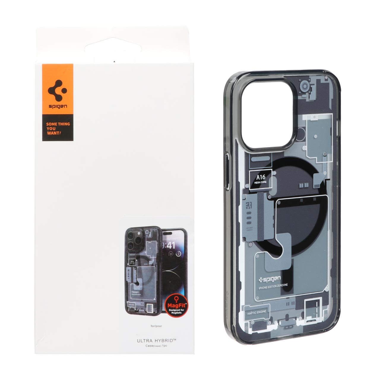قاب اورجینال Spigen مگ سیف Zero one مدل Apple iPhone 13 Pro - طرح 11
