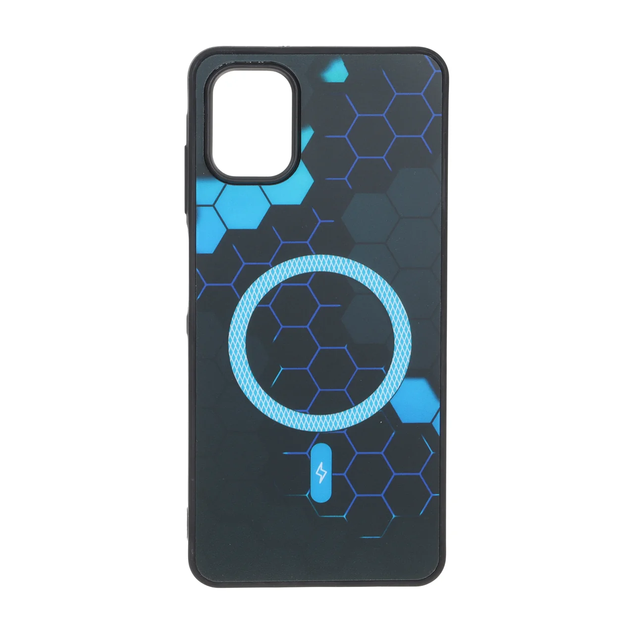 قاب طرح Hexagon مگ سیف هاشور دار مناسب برای سامسونگ گلکسی A06