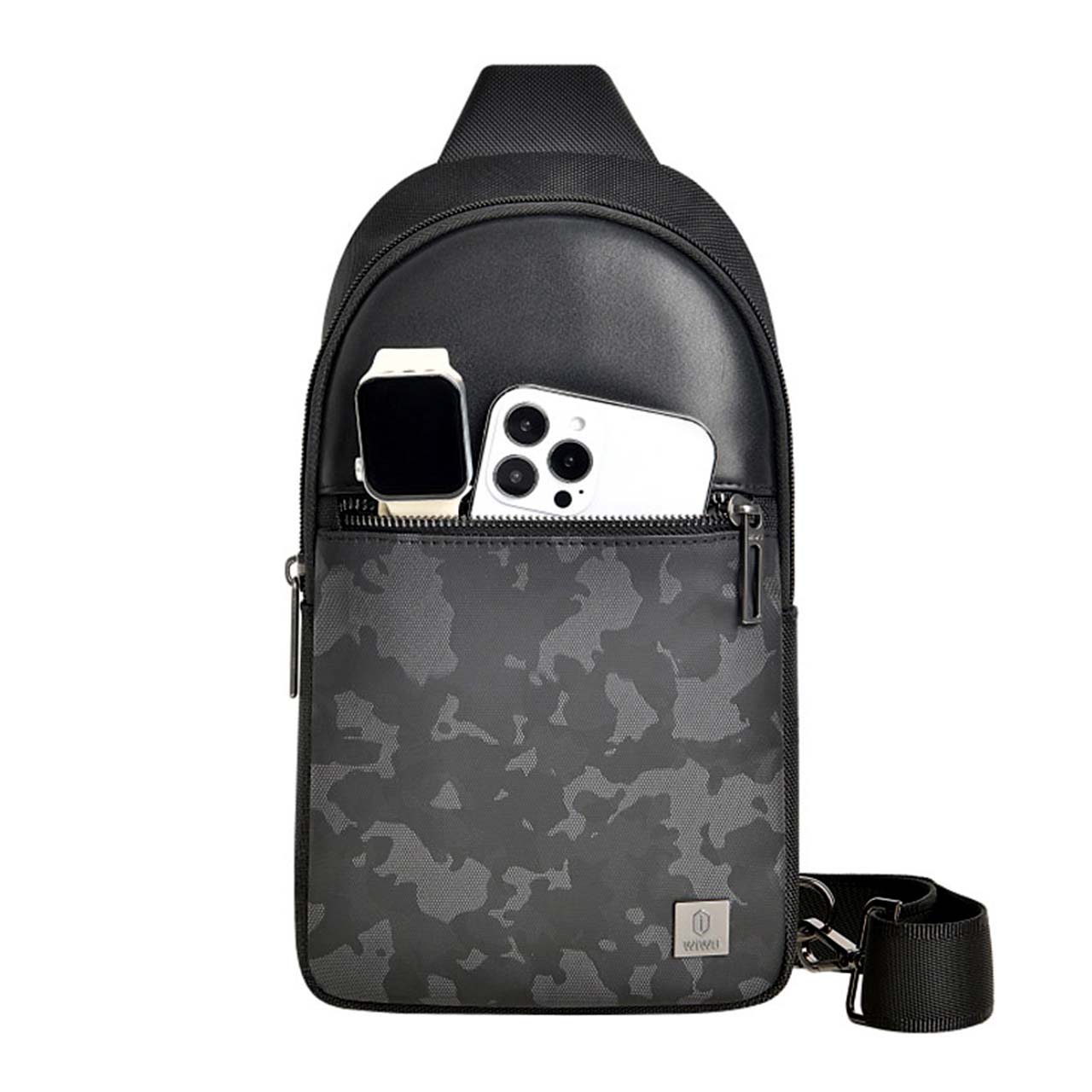 کیف تک بند Wiwu مدل Salem Crossbody Bag - مشکی