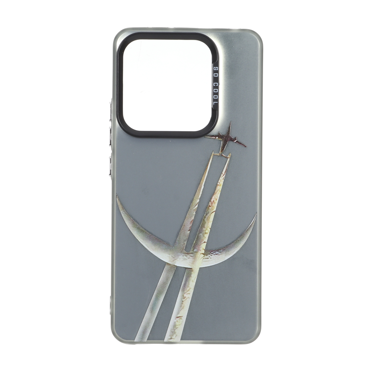 قاب طرح SO COOL بلک لنز دکمه کروم طرح 203 مناسب برای شیائومی ردمی نوت 14 4G