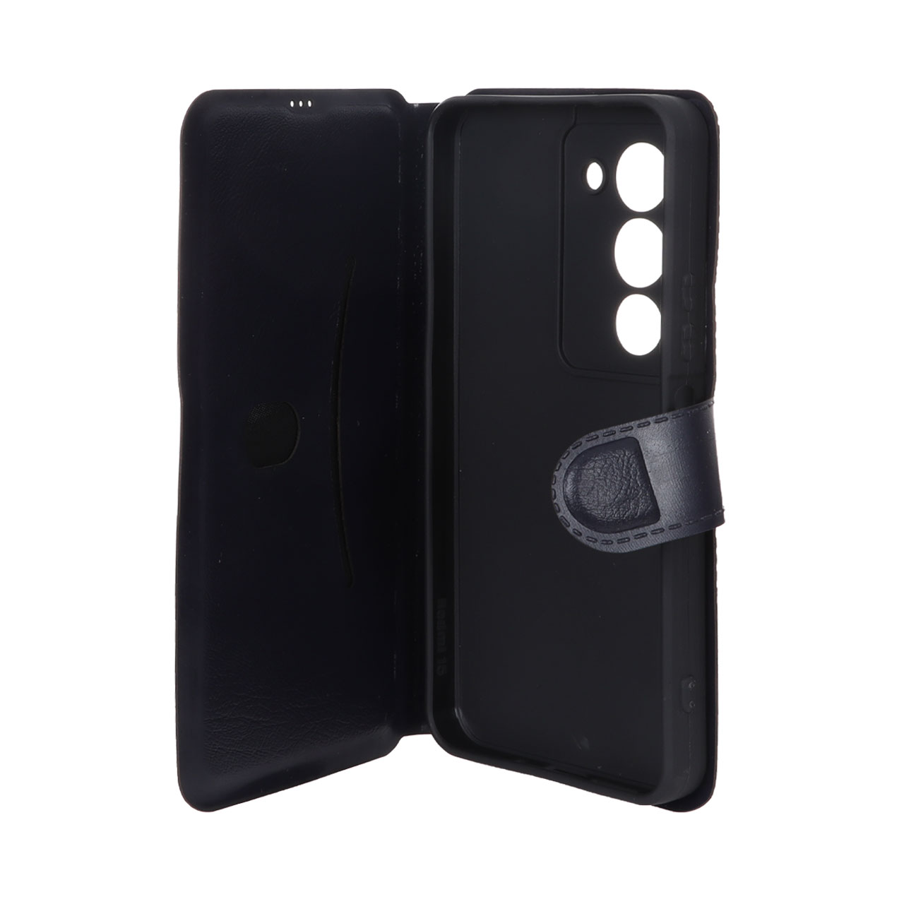 کیف چرمی مگنتی محافظ لنزدار مناسب برای شیائومی ردمی ۱۵ 4G