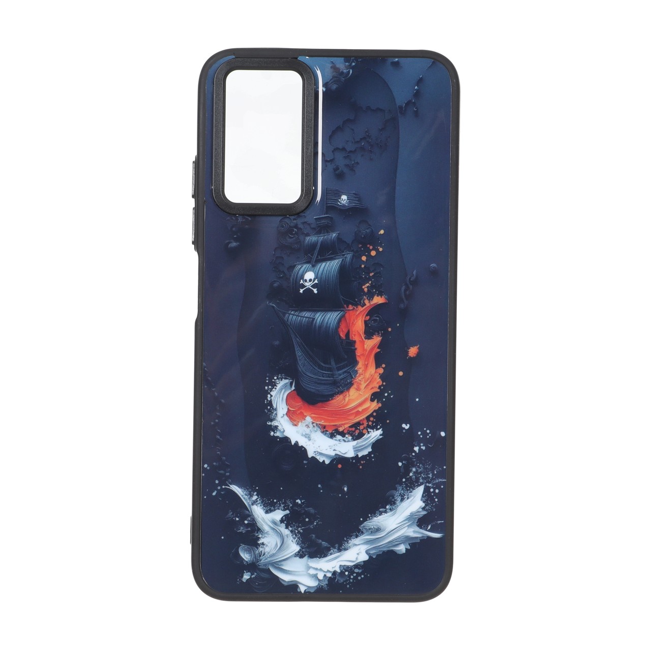 قاب بلک لنز براق طرح دزدان دریایی مناسب برای شیائومی Redmi Note 12S / Redmi Note 11 4G / Redmi Note 11S