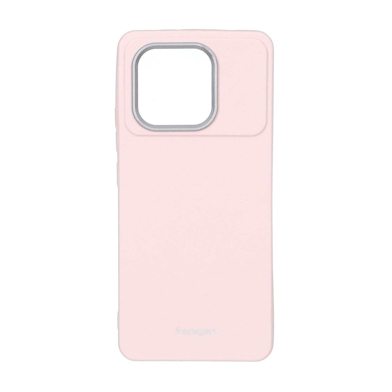 قاب بافت‌دار لوگودار Spigen صورتی مناسب برای شیائومی پوکو ایکس 6 پرو 5G / ردمی K70E