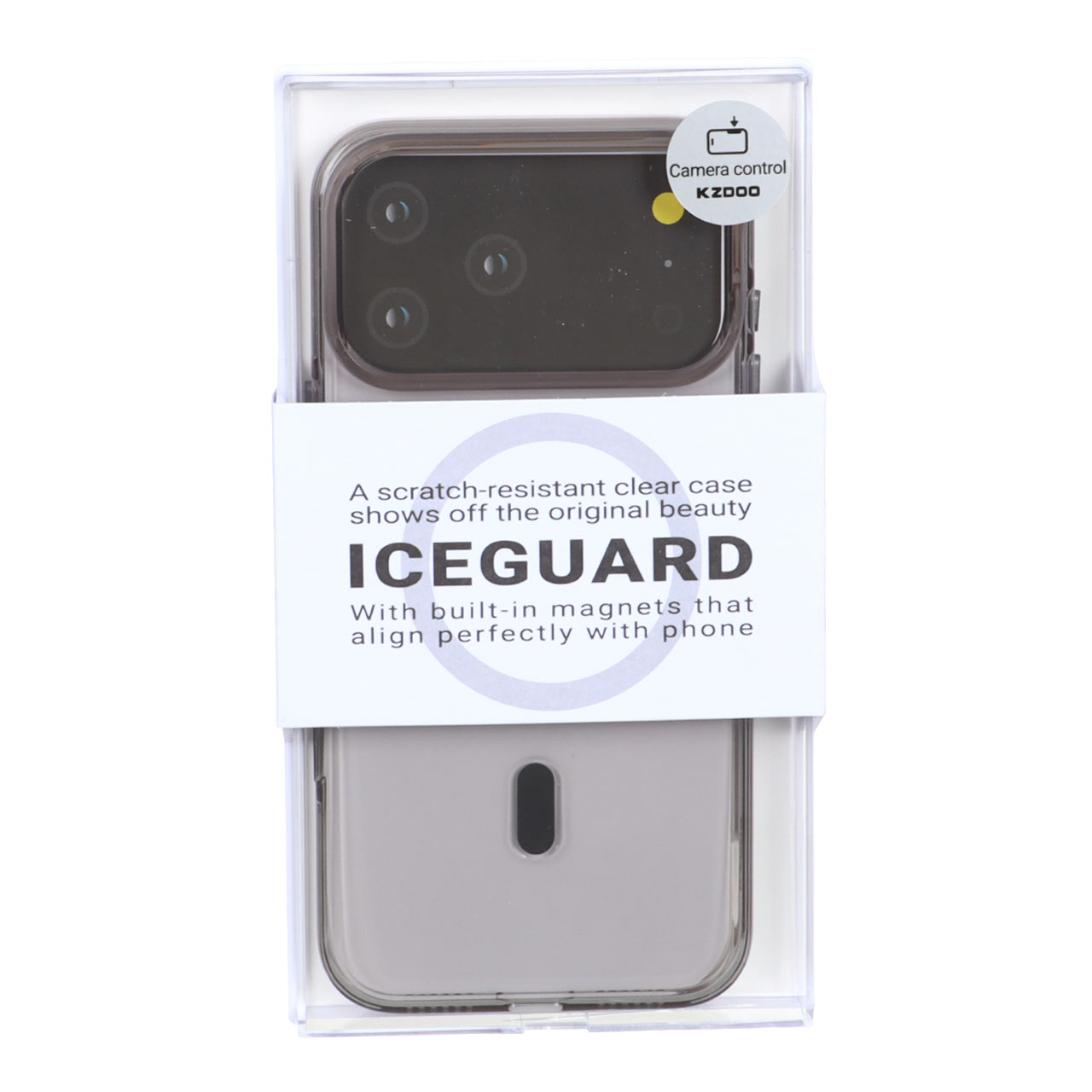 قاب Original KDoo ICEGUARD Magsafe مشکی مناسب برای آیفون ۱۷ پرو مکس