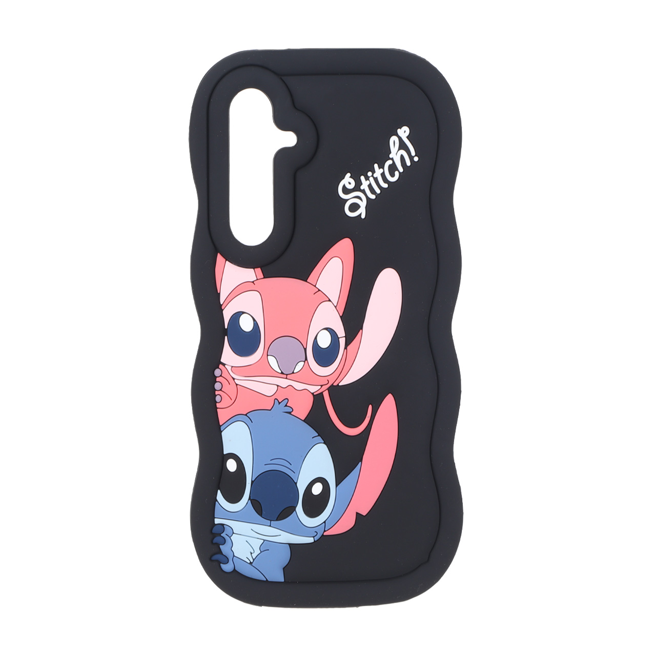 قاب طرح Stitch برجسته فانتزی کنگره ای مناسب برای سامسونگ گلکسی A35 و A55