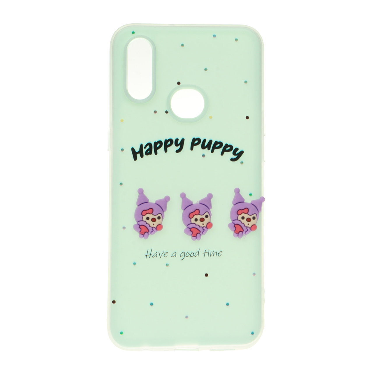 قاب طرح Happy Puppy عروسک برجسته دو لایه مناسب برای سامسونگ گلکسی A10s