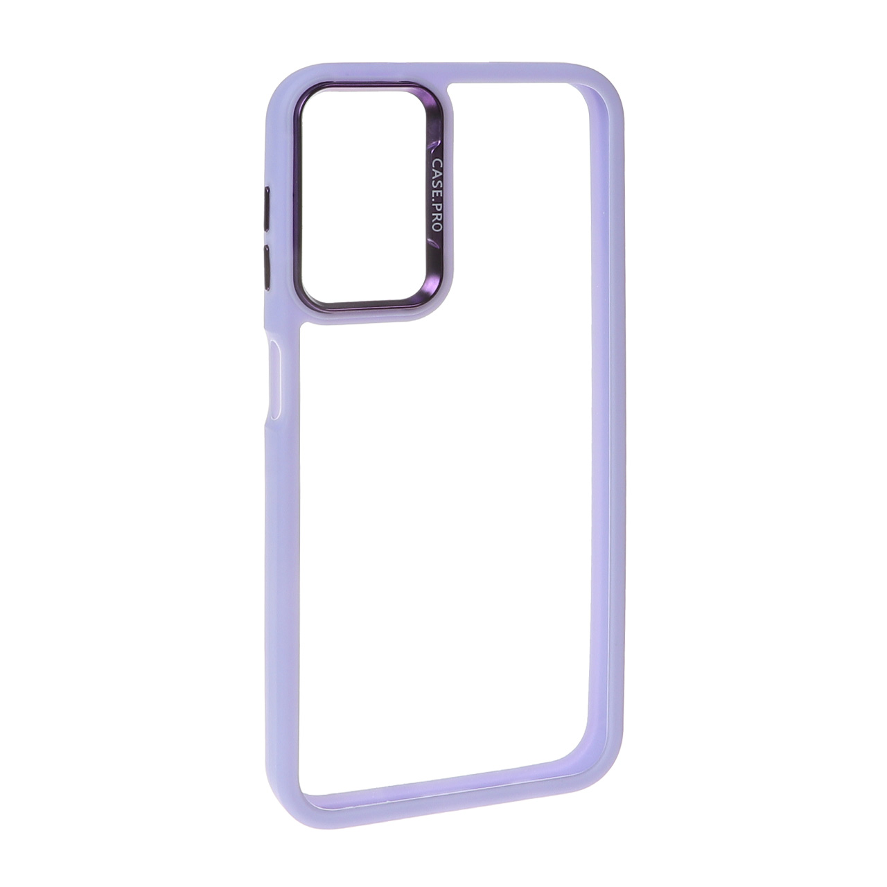 قاب طرح Case Pro متال شفاف یاسی مناسب برای سامسونگ گلکسی A14