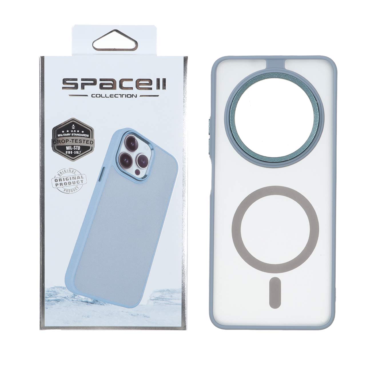 قاب Space مات لنز کربن طرح مگ سیف مناسب برای شیائومی Redmi A3 / A3x و پوکو C61