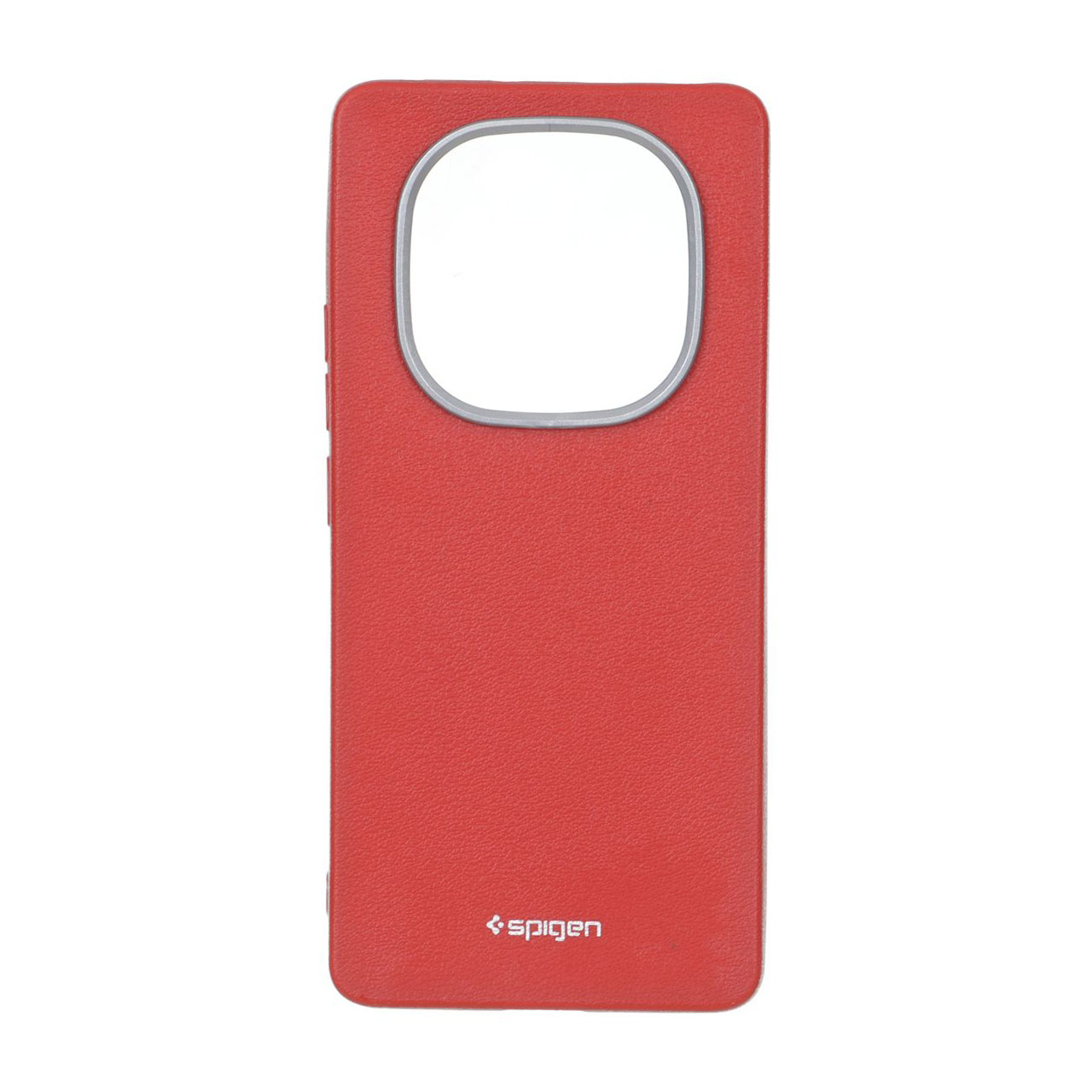 قاب Texture لوگودار Spigen قرمز مناسب برای شیائومی ردمی نوت ۱۴ پرو 4G