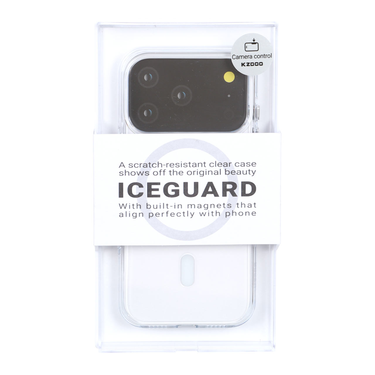 قاب شفاف مگ سیف KDoo ICEGUARD مناسب برای آیفون 17 پرو