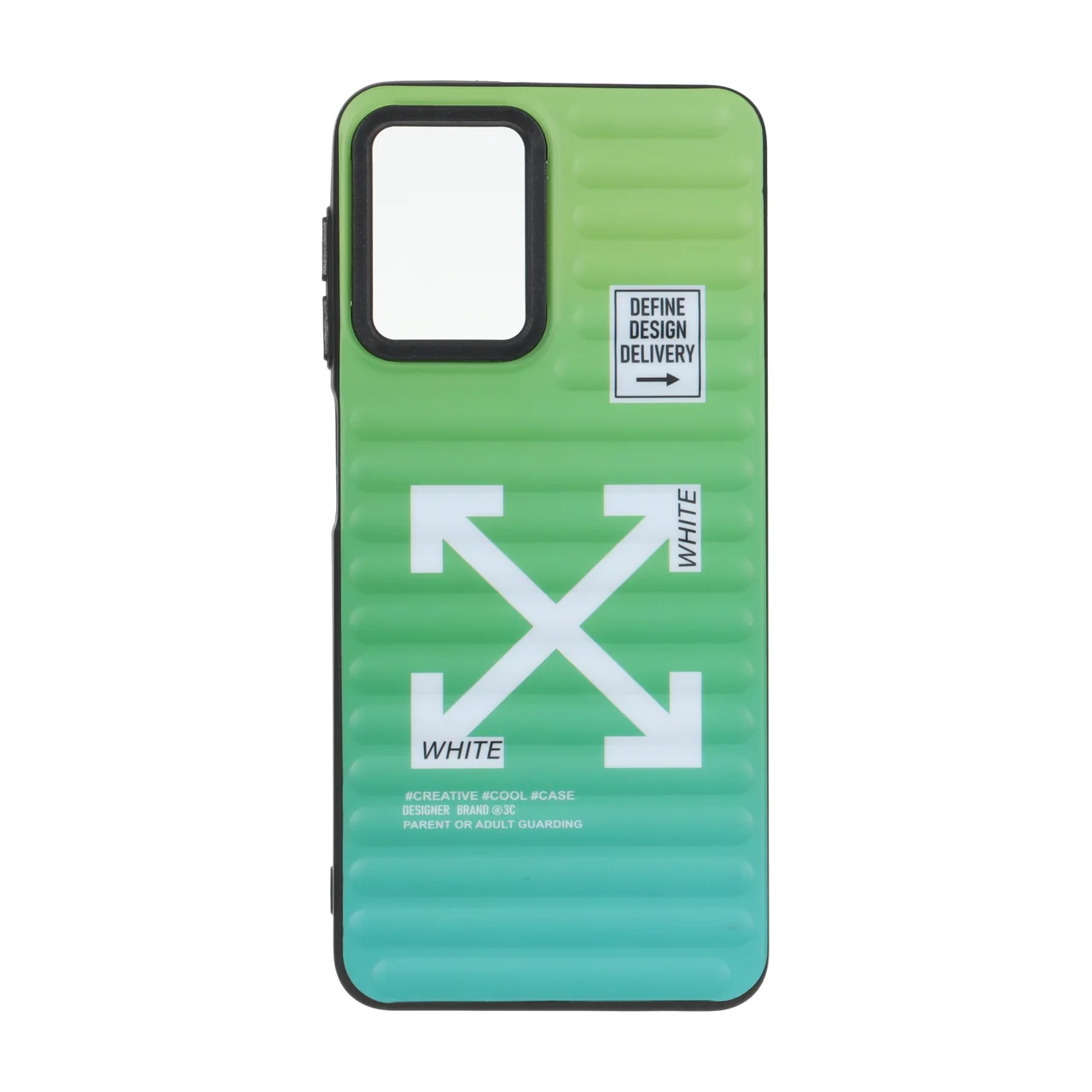 قاب طرح Off-White گرادیانت مات Youngkit مناسب برای سامسونگ گلکسی A22 4G، M32 4G و F22