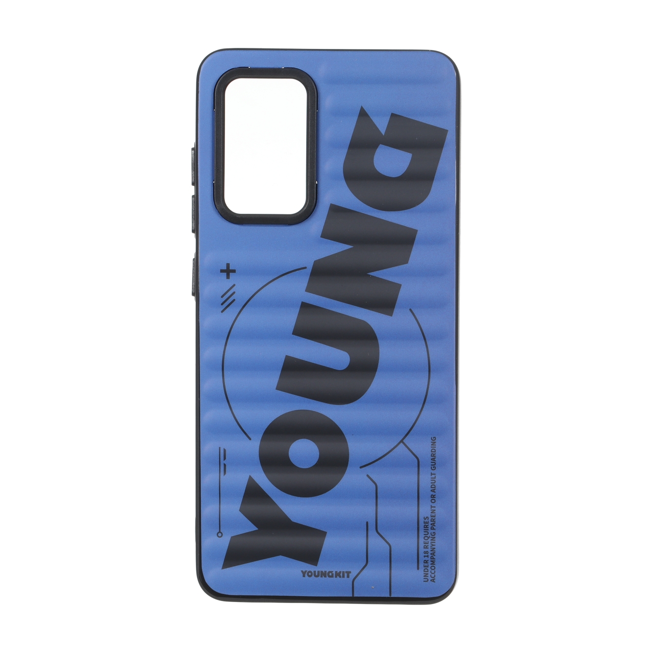 قاب Youngkit طرح مورب آبی مناسب برای سامسونگ گلکسی A52 / A52s