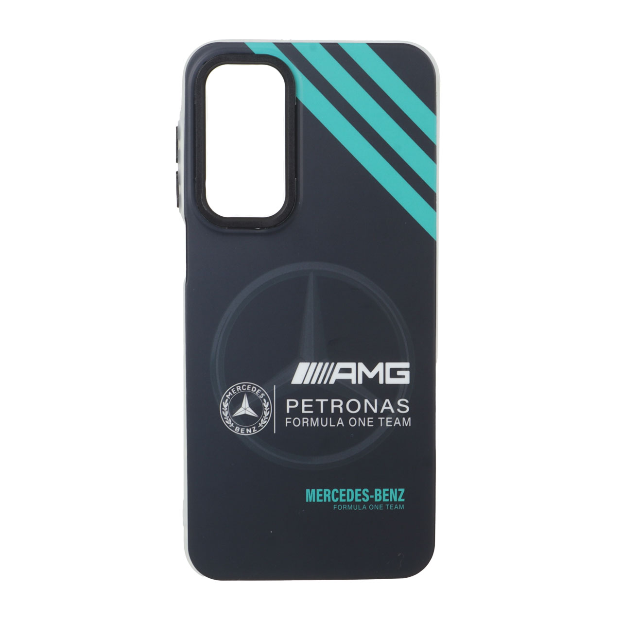 قاب طرح مرسدس بنز AMG پتروناس Formula One Team دور ژله ای مات مناسب برای سامسونگ گلکسی A16