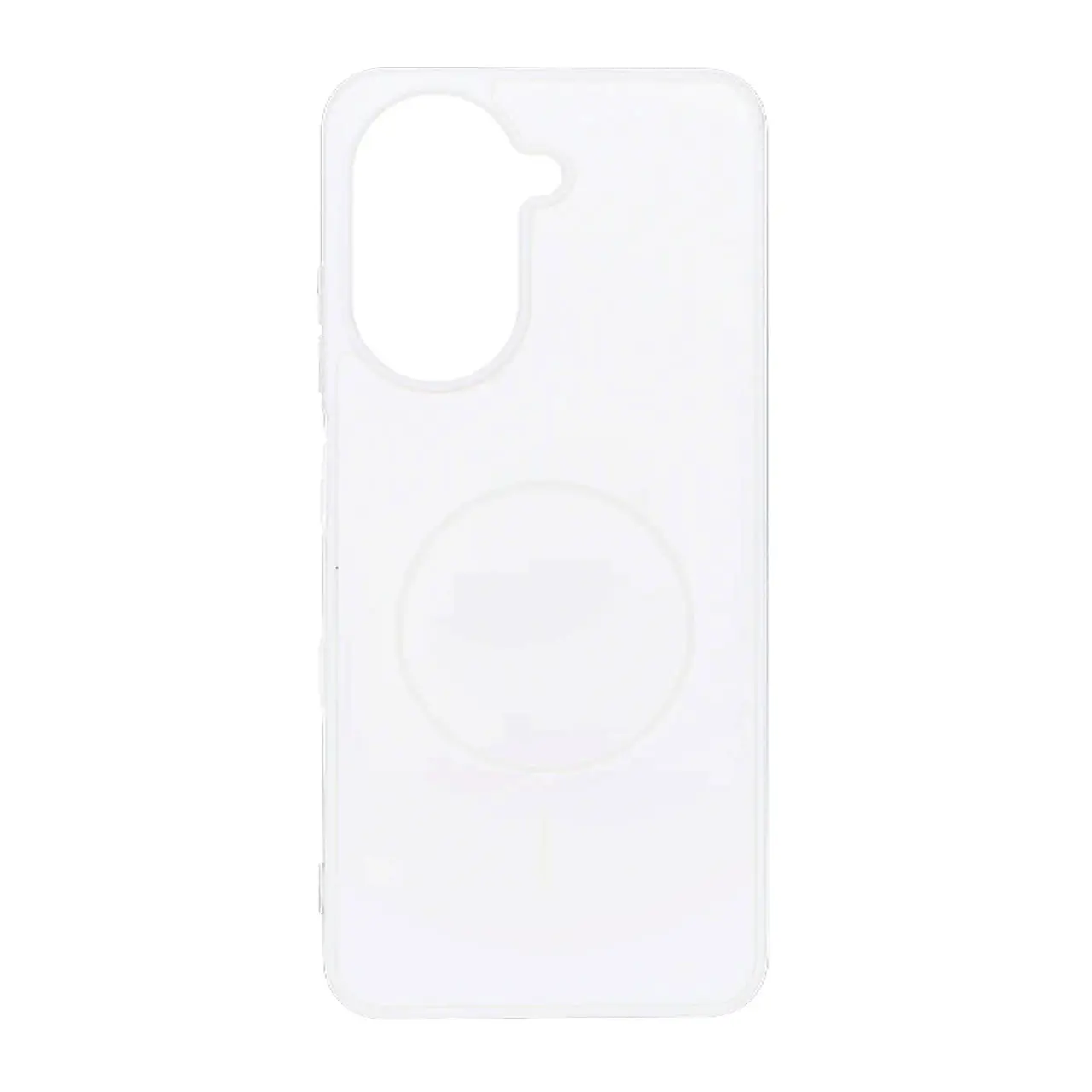 قاب طرح PVD مات طرح مگ سیف Xiaomi Redmi A5 / Poco C71 - سفید