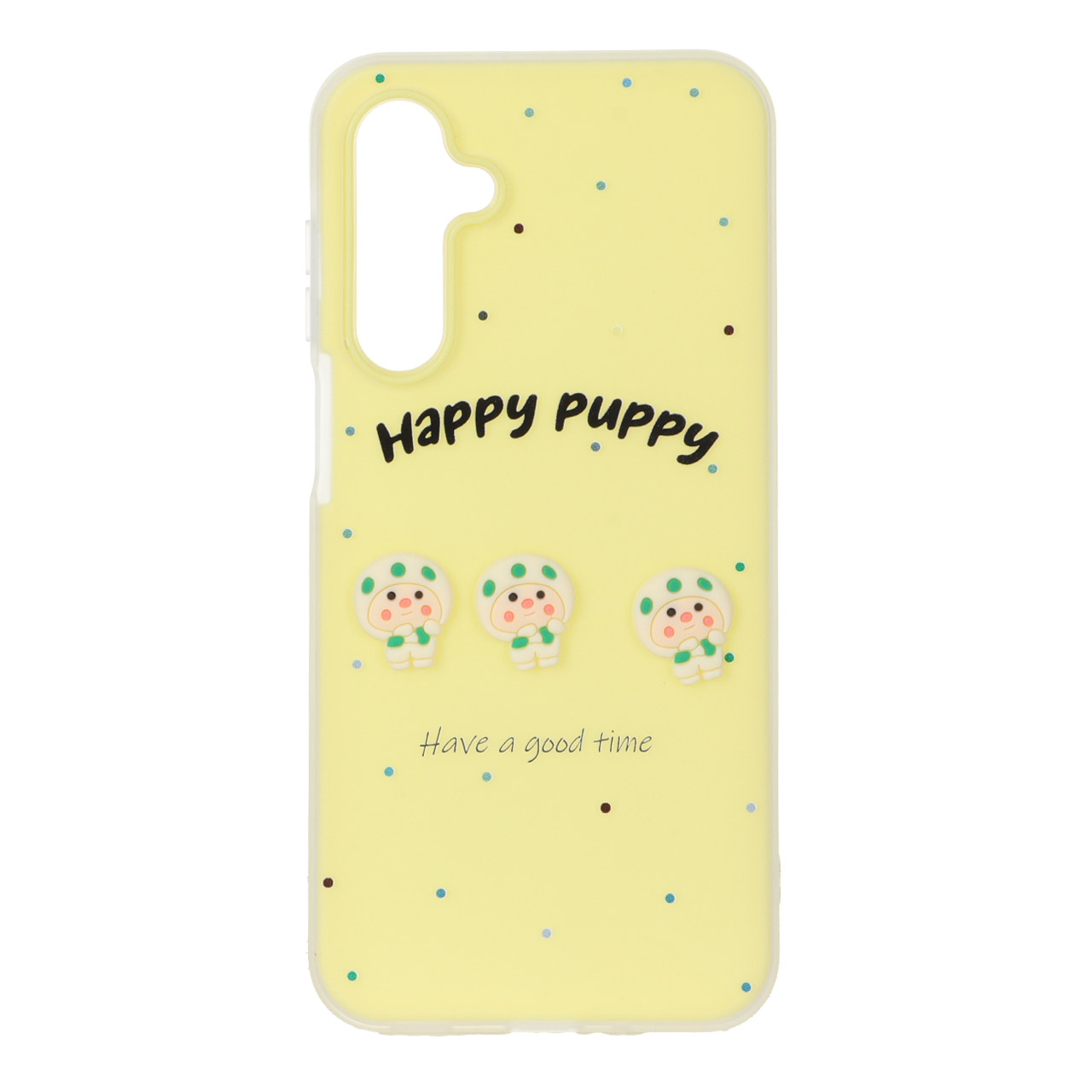 قاب طرح Puppy عروسک برجسته دو لایه مناسب برای سامسونگ گلکسی A16