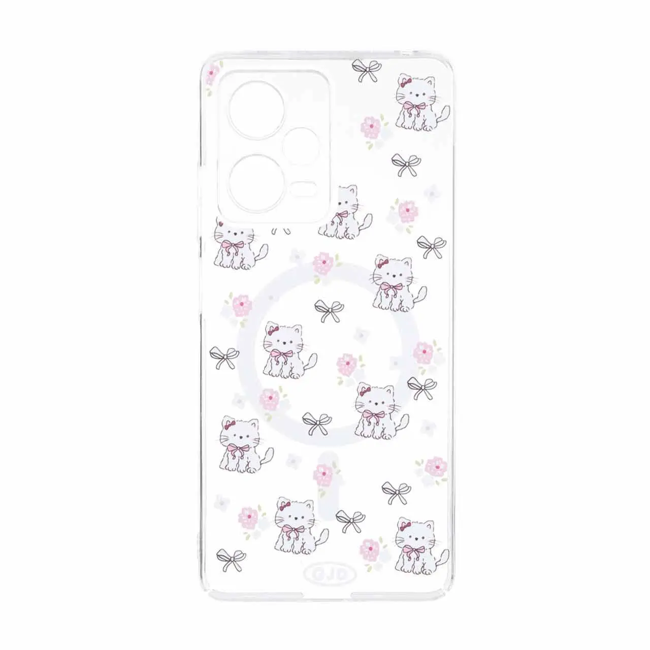 قاب Cute کریستالی طرح مگ سیف محافظ لنزدار Xiaomi Redmi Note 12 Pro 5G - کد 70