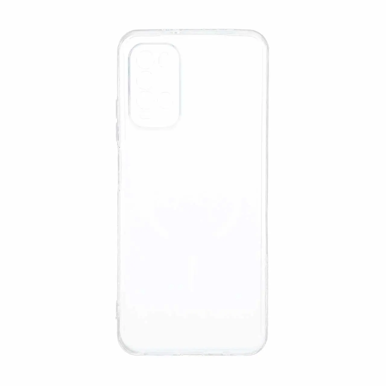 قاب ژله ای شفاف مستطیلی طرح مگ سیف محافظ لنزدار مناسب برای شیائومی پوکو M3 / ردمی 9T 4G