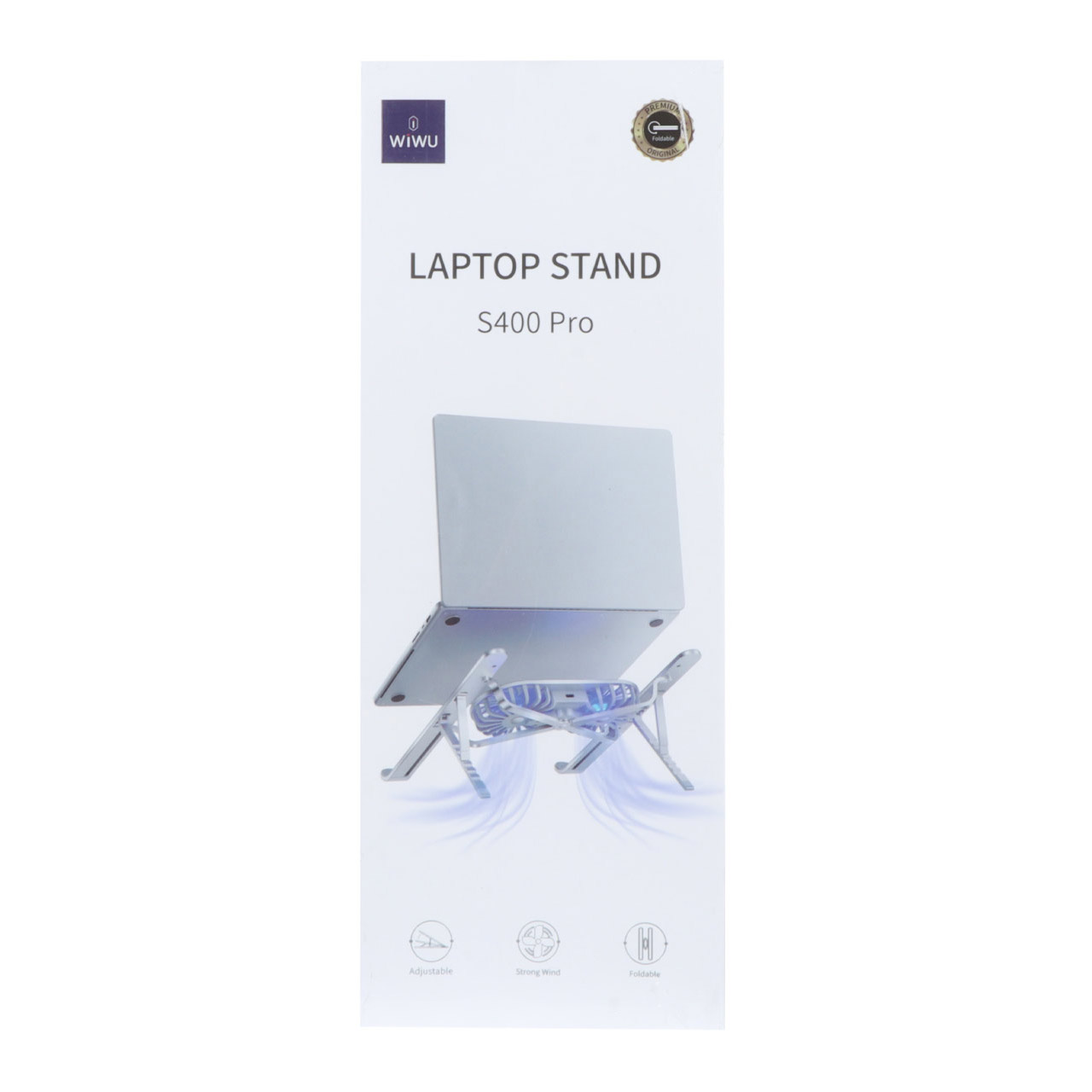 استند لپ تاپ Wiwu مدل S400 Pro - نقره ای