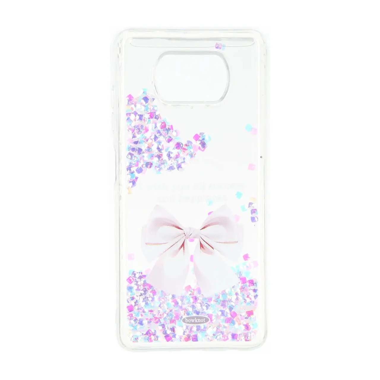 قاب آکواریومی اکلیلی طرح دار دور ژله ای Xiaomi Poco X3 / Poco X3 Pro / Poco X3 NFC - کد 165