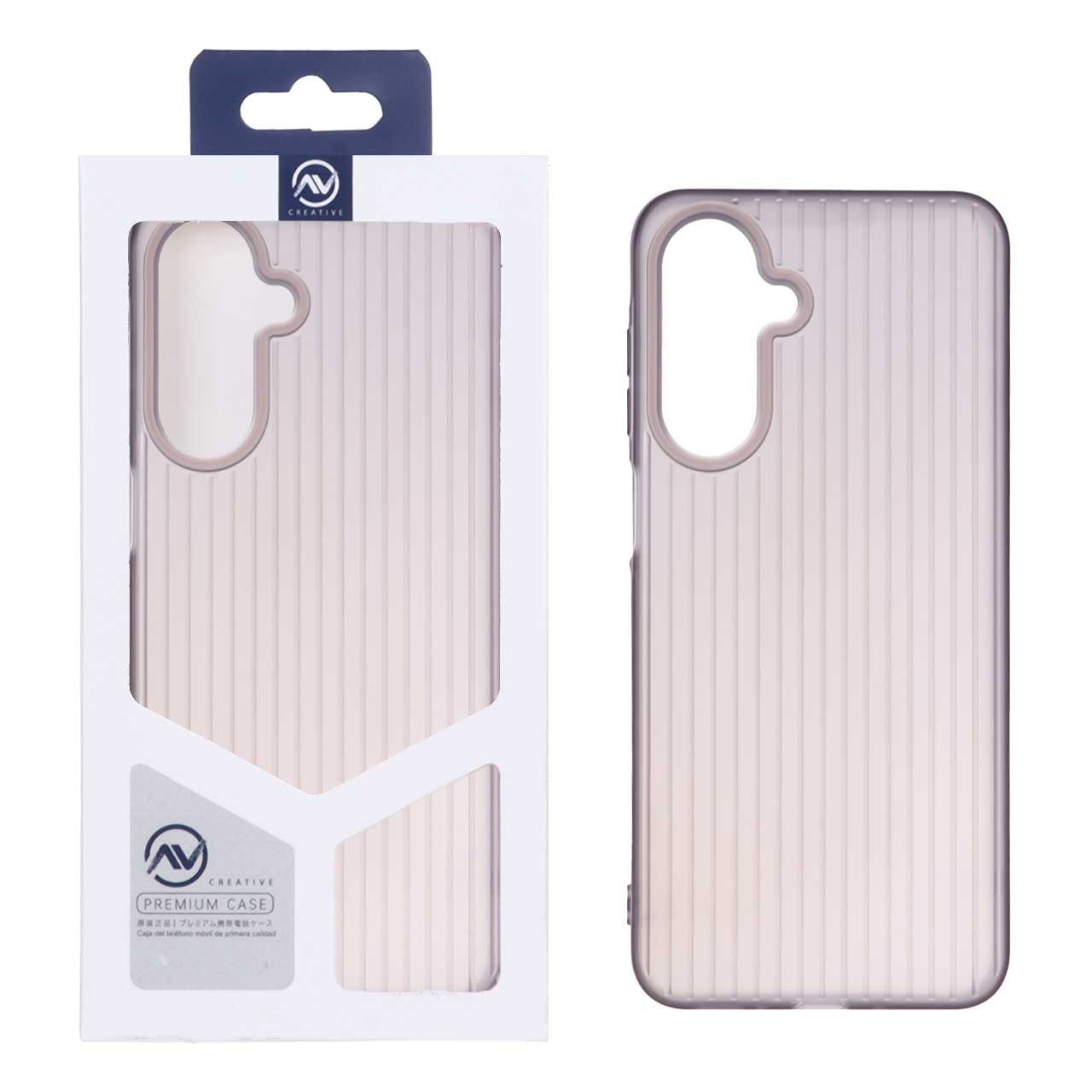 قاب ژله ای طرح Line Case بنفش مناسب برای سامسونگ گلکسی A17 و A26