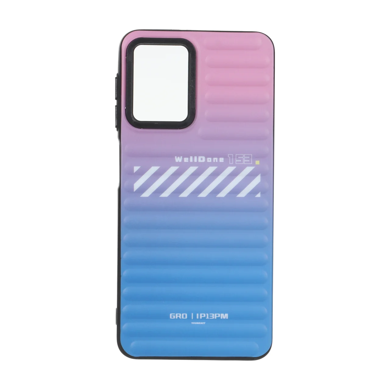 قاب مات طرح گرادینت شیاردار Youngkit مناسب برای Samsung Galaxy A22 4G و M32 4G و F22