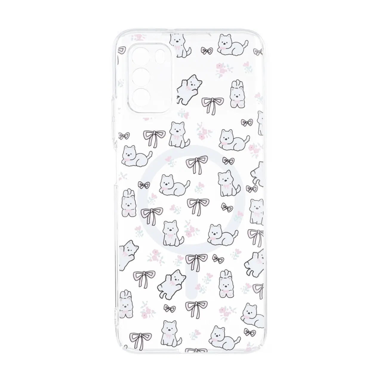 قاب Cute کریستالی طرح مگ سیف محافظ لنزدار Xiaomi Poco M3 - کد 36