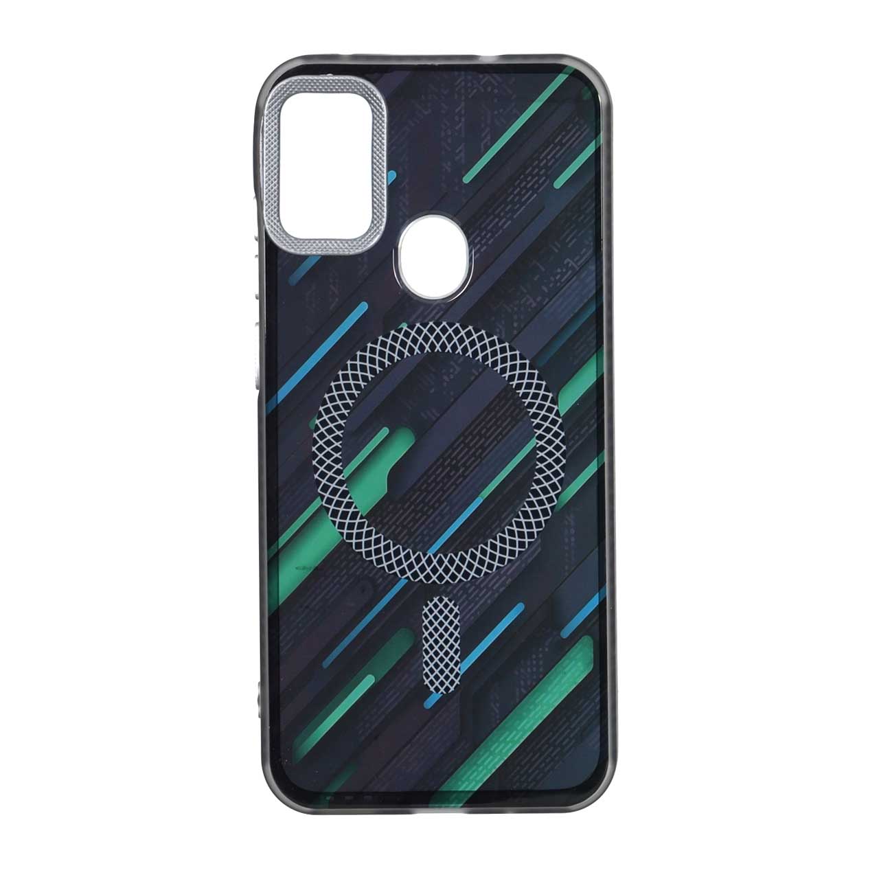 قاب طرح لنز کربن دور مات طرح دار مناسب برای سامسونگ گلکسی A11 / M11