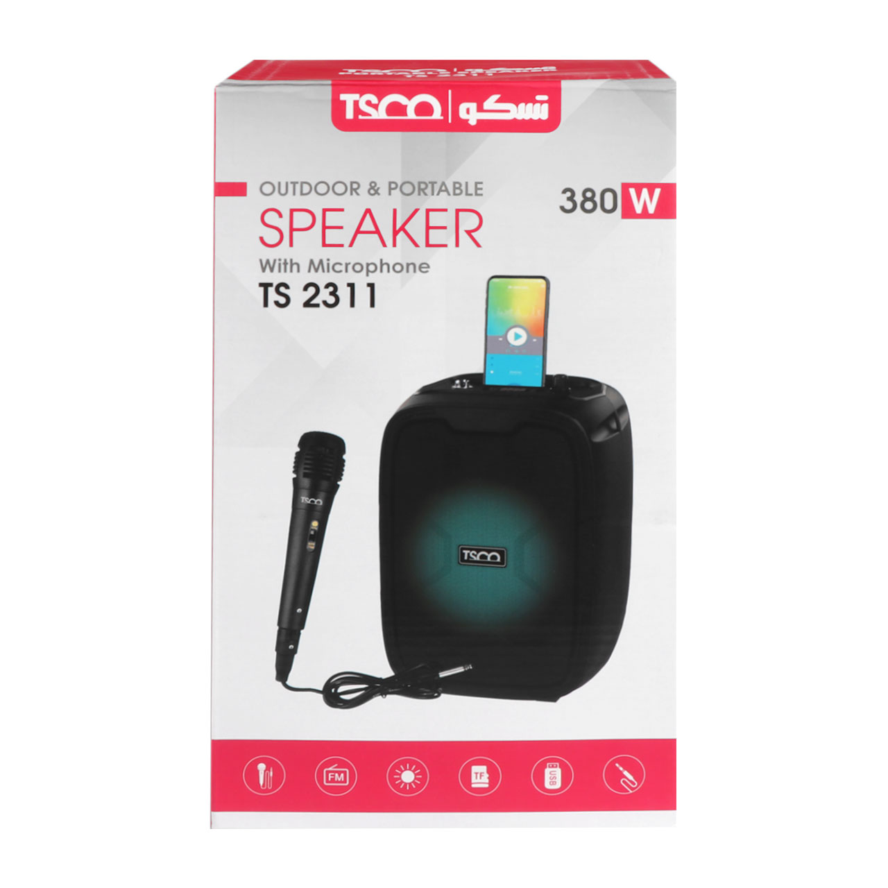 اسپیکر بی سیم TSCO مدل TS 2311 - مشکی