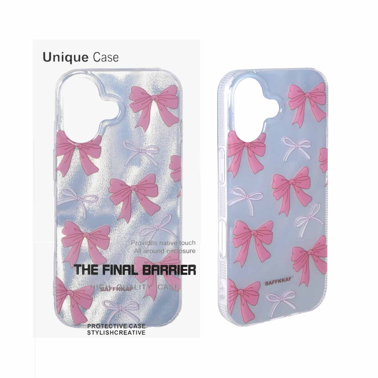 قاب IMD طرح دار دور ژله ای Apple iPhone 17 - کد 10