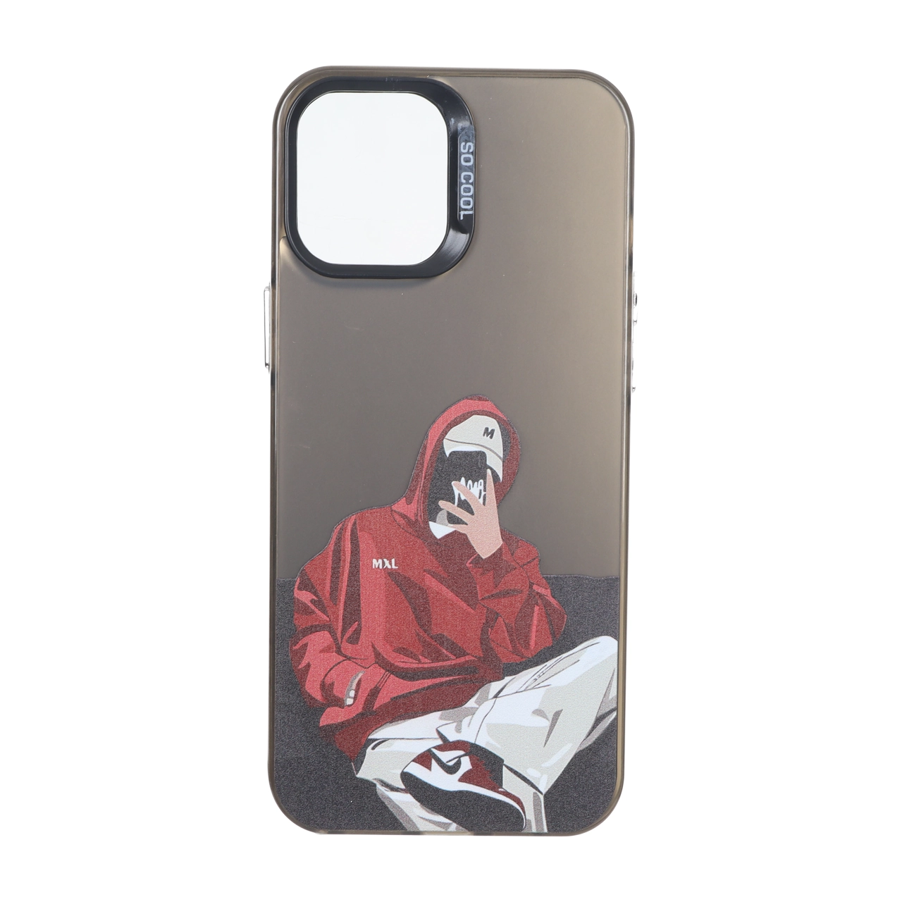 قاب SO COOL دودی cute مدل Apple iPhone 12 Pro Max - طرح 420