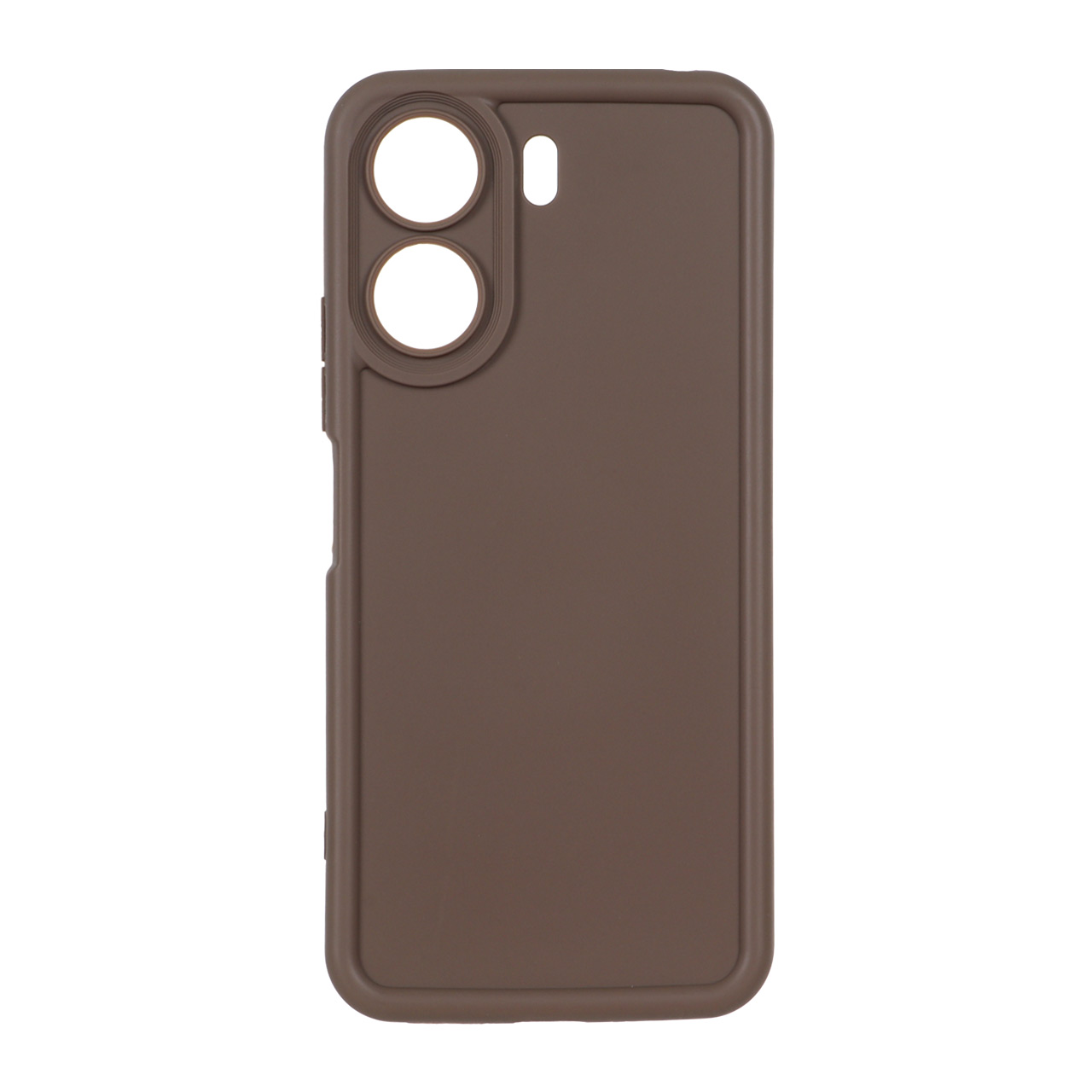 قاب Solid Case قهوه‌ای مناسب برای شیائومی ردمی 13C و پوکو C65