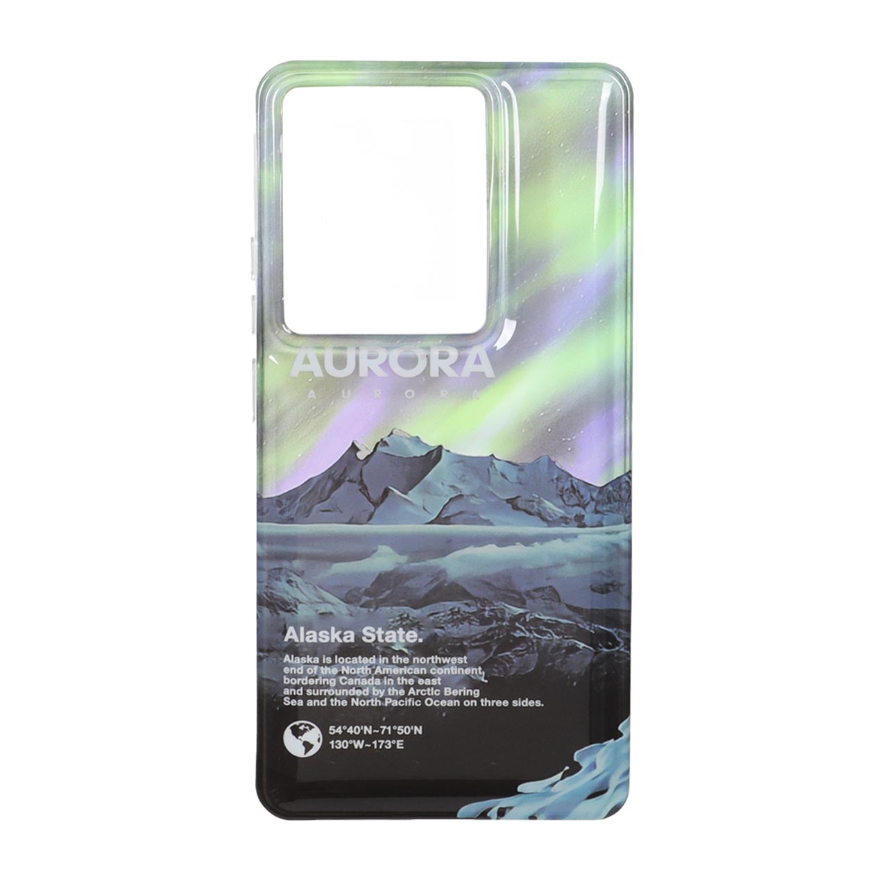 قاب طرح شفق قطبی (Aurora) مناسب برای شیائومی ردمی نوت 14 اس، ردمی نوت 13 پرو 4G و پوکو ام 6 پرو 4G