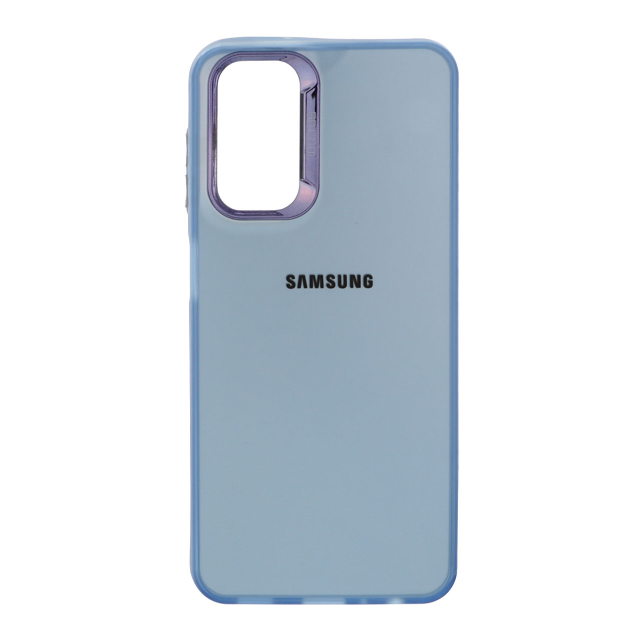 قاب SO COOL لنز متال لوگودار Samsung Galaxy A13 4G / A13 5G / A04s / M13 4G / M23 / F13 - آبی
