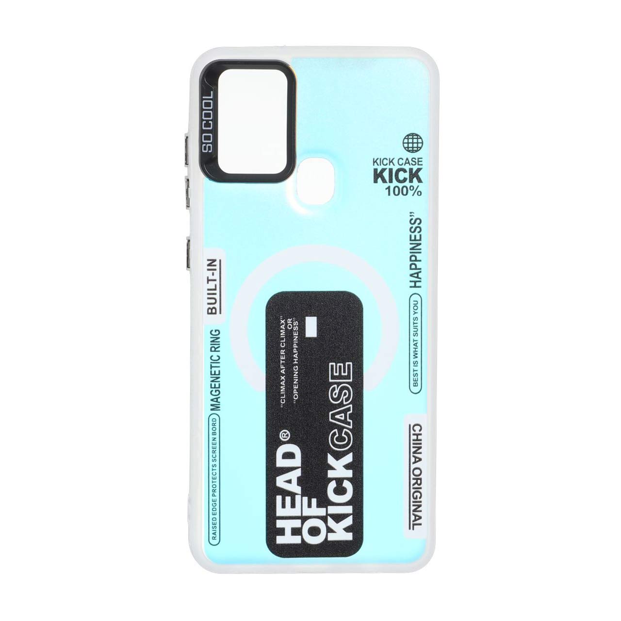 قاب طرح مگ سیف Kick Case SO COOL هفت رنگ مناسب برای سامسونگ گلکسی A21s