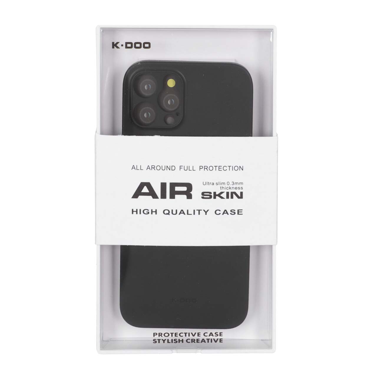 قاب Original KDoo Air Skin مشکی مناسب برای آیفون 12 پرو